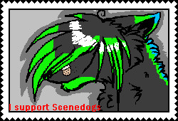 I support Scenedogs stamp