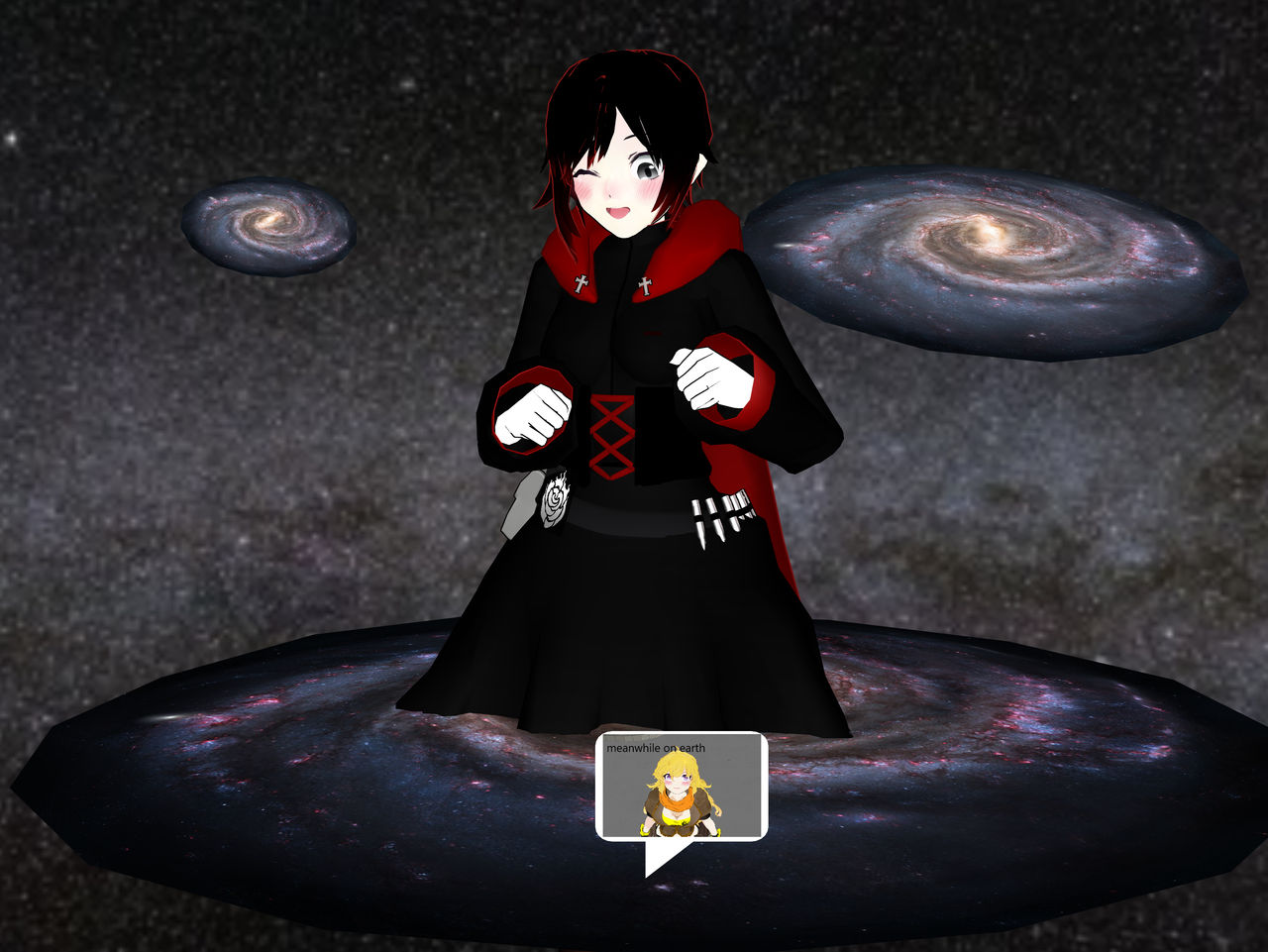 Ruby Galaxy Big as a galaxy Ruby by DragonAlex555 on DeviantArt