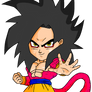 chibi super saiyan 4 goku