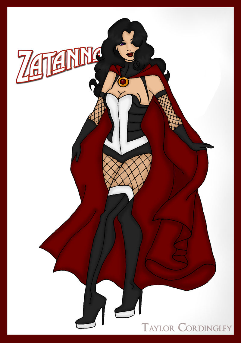 Justice League - Zatanna Redesign