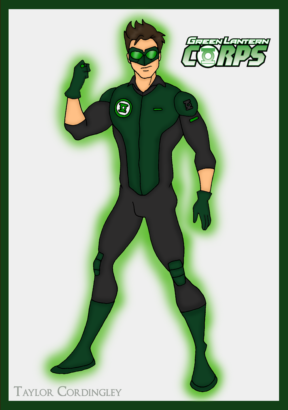 Green Lantern Corps - Hal Jordan Redesign