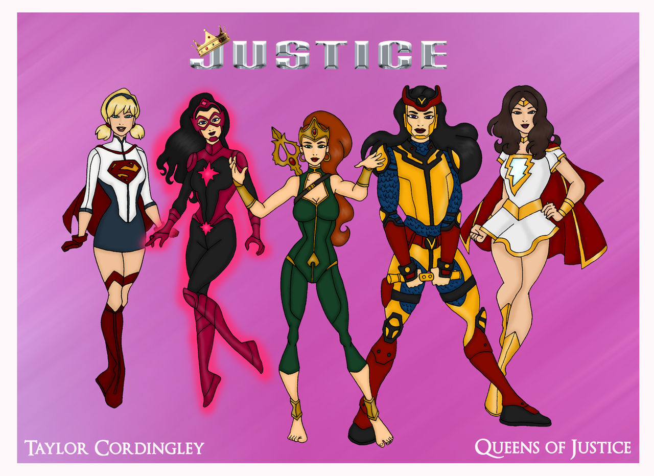 My DCU - Queens of Justice Redesigned