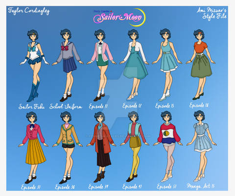 Sailor Mercury - Ami Mizuno Style File