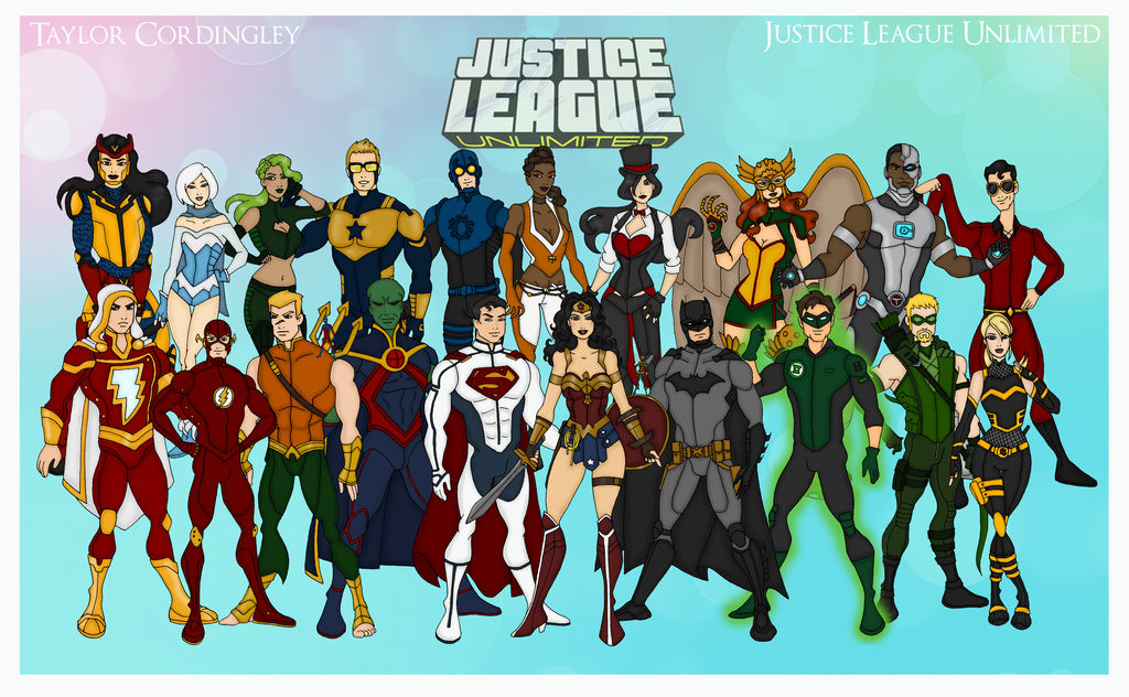 My DCU - Justice League Unlimited Redesigns