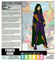 Wonder Woman TAS - Doctor Cyber Redesign Profile