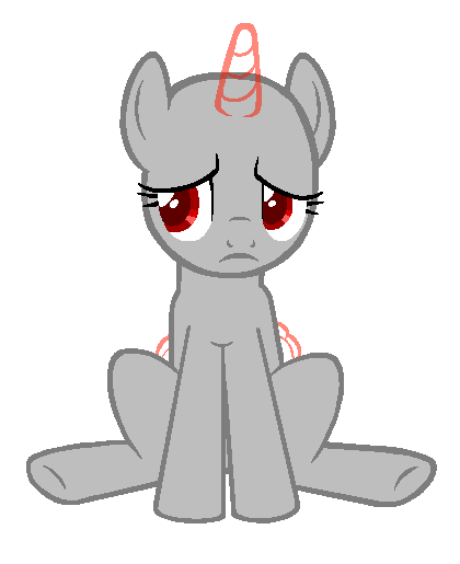 Sad Pony MLP Base By SpartaLaBouche On DeviantArt.