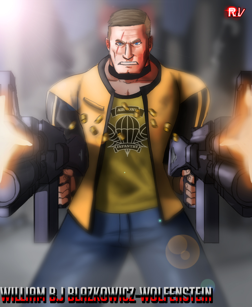 Wolfenstein 2-William BJ Blazkowicz by RuVKun on DeviantArt