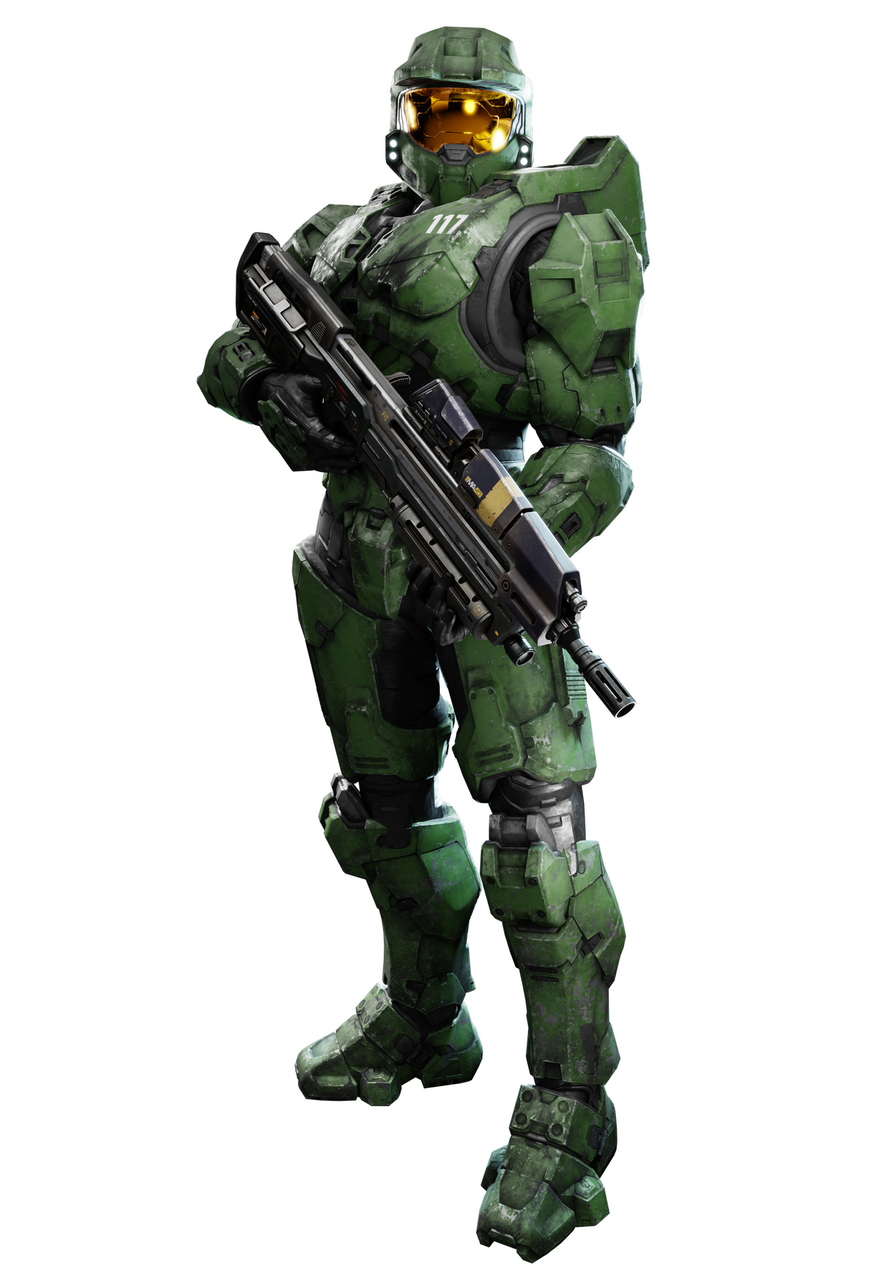 Master Chief Halo Infinite with Halo 4 render pose by RuVKun on DeviantArt