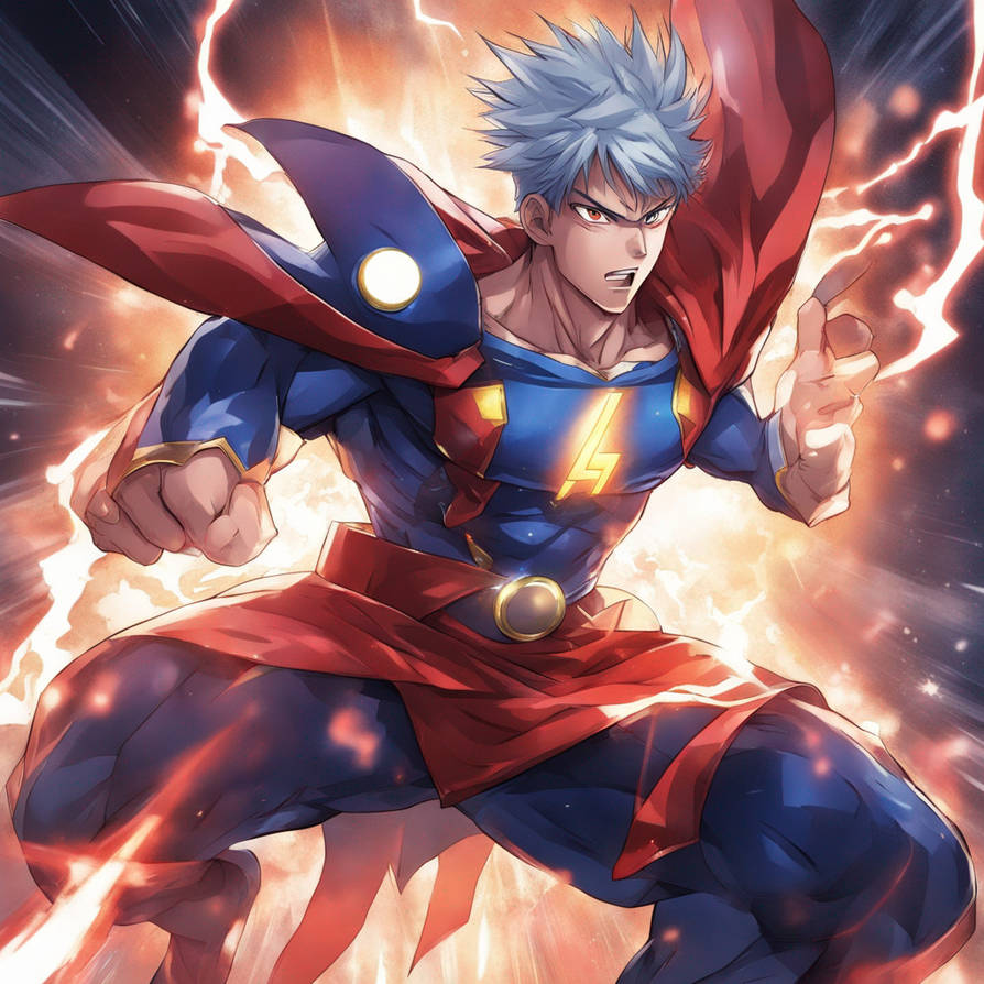 Super powered anime boy