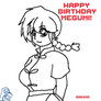 Happy Birthday Megumi! (gif)