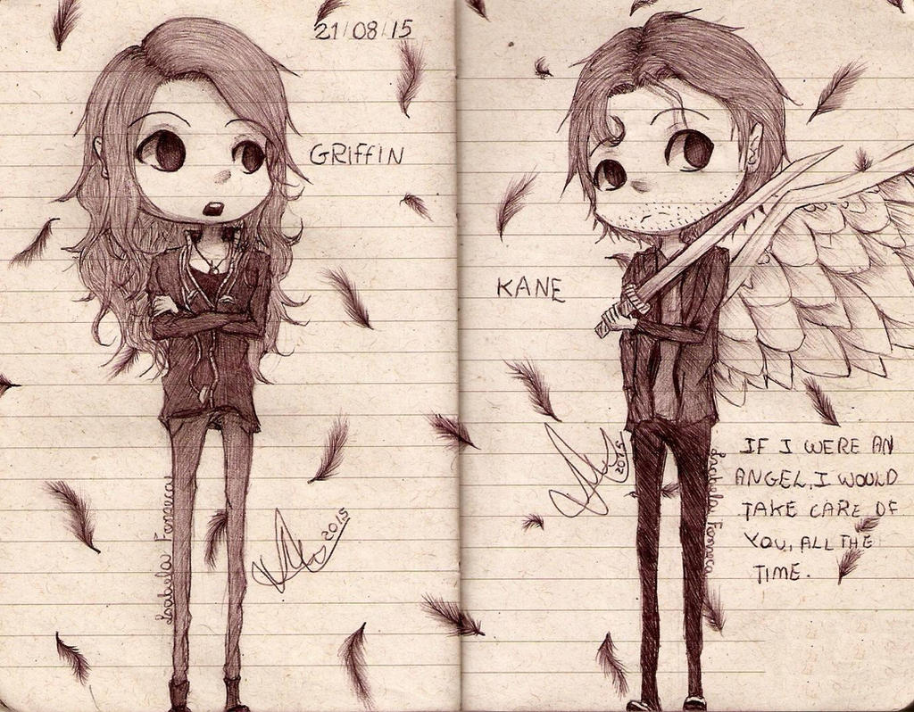 Griffin and Kane by MiioChannChiibi
