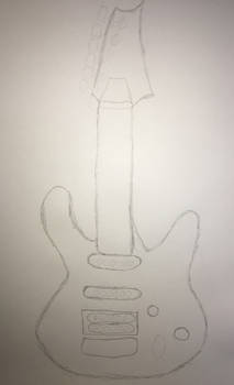Unfinished guitar