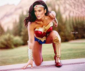 JLO as Wonder Woman