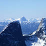 Steinbok and Ibex Peak (L-R)