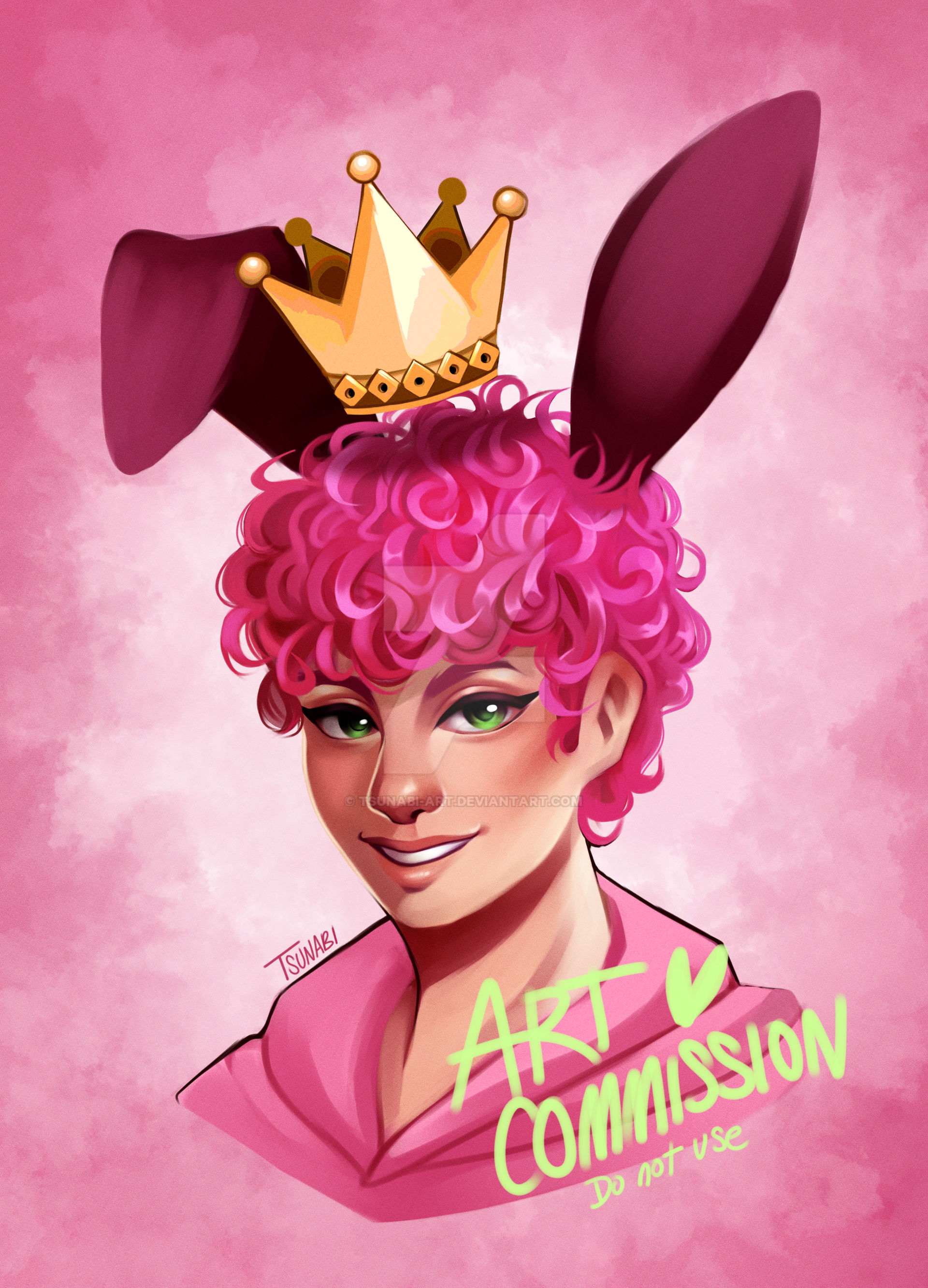 Art Commission | Cute rabbit OC by Tsunabi-Art on DeviantArt