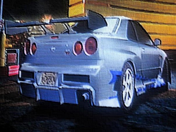 A Nissan Skyline