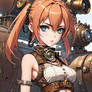 Steampunk Redhead