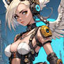 Blonde Cyber Angel