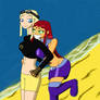 Terra and Starfire-request-