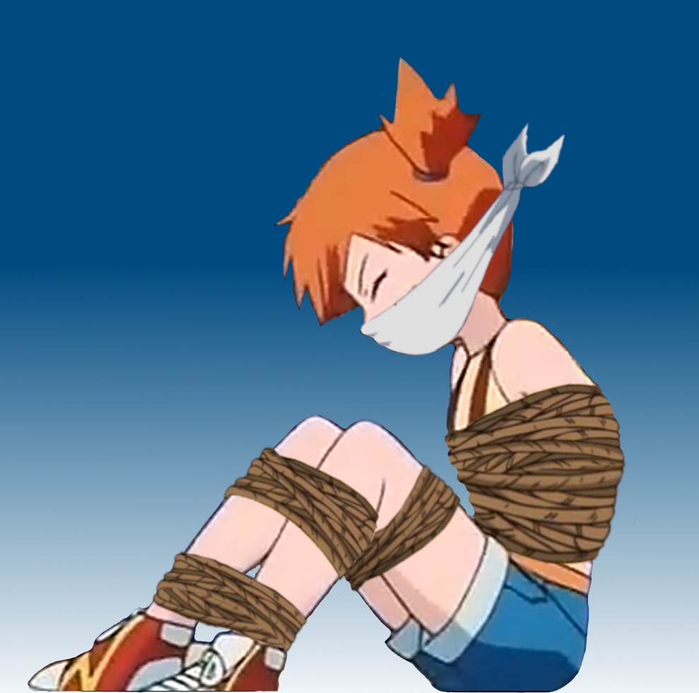 Pokemon misty tied up