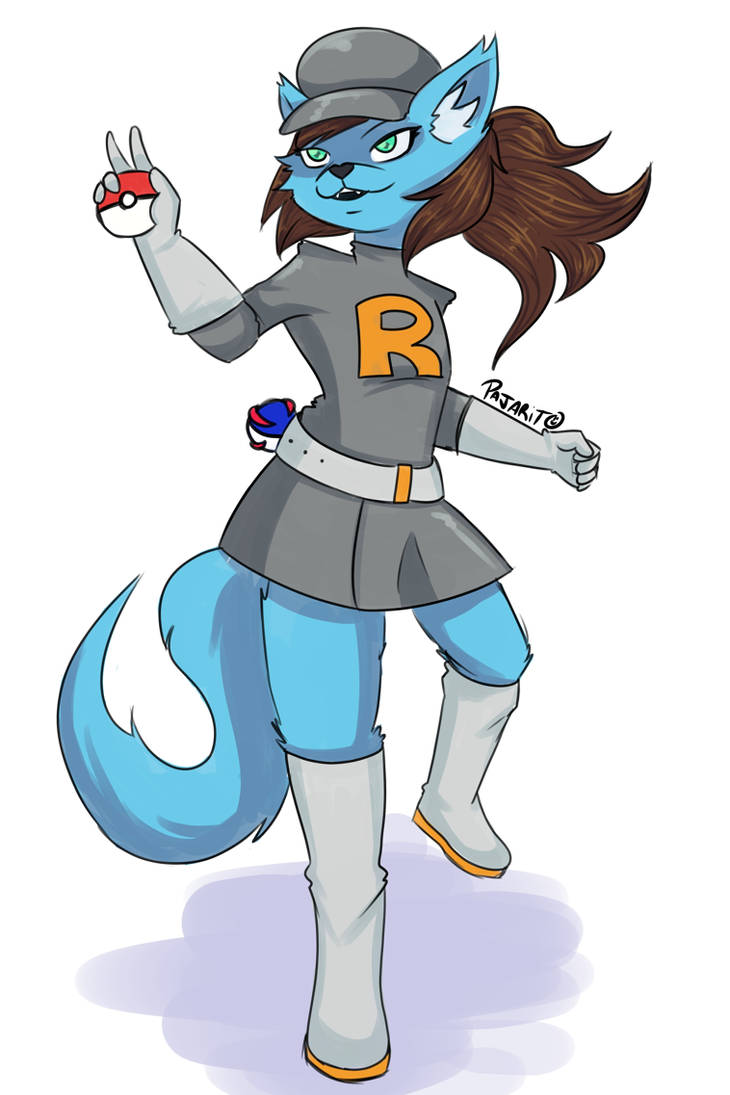 Dawn (Team Rocket outfit) by SketchBirdie on DeviantArt