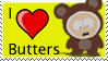 I Love Butters Stamp by PsyKatty