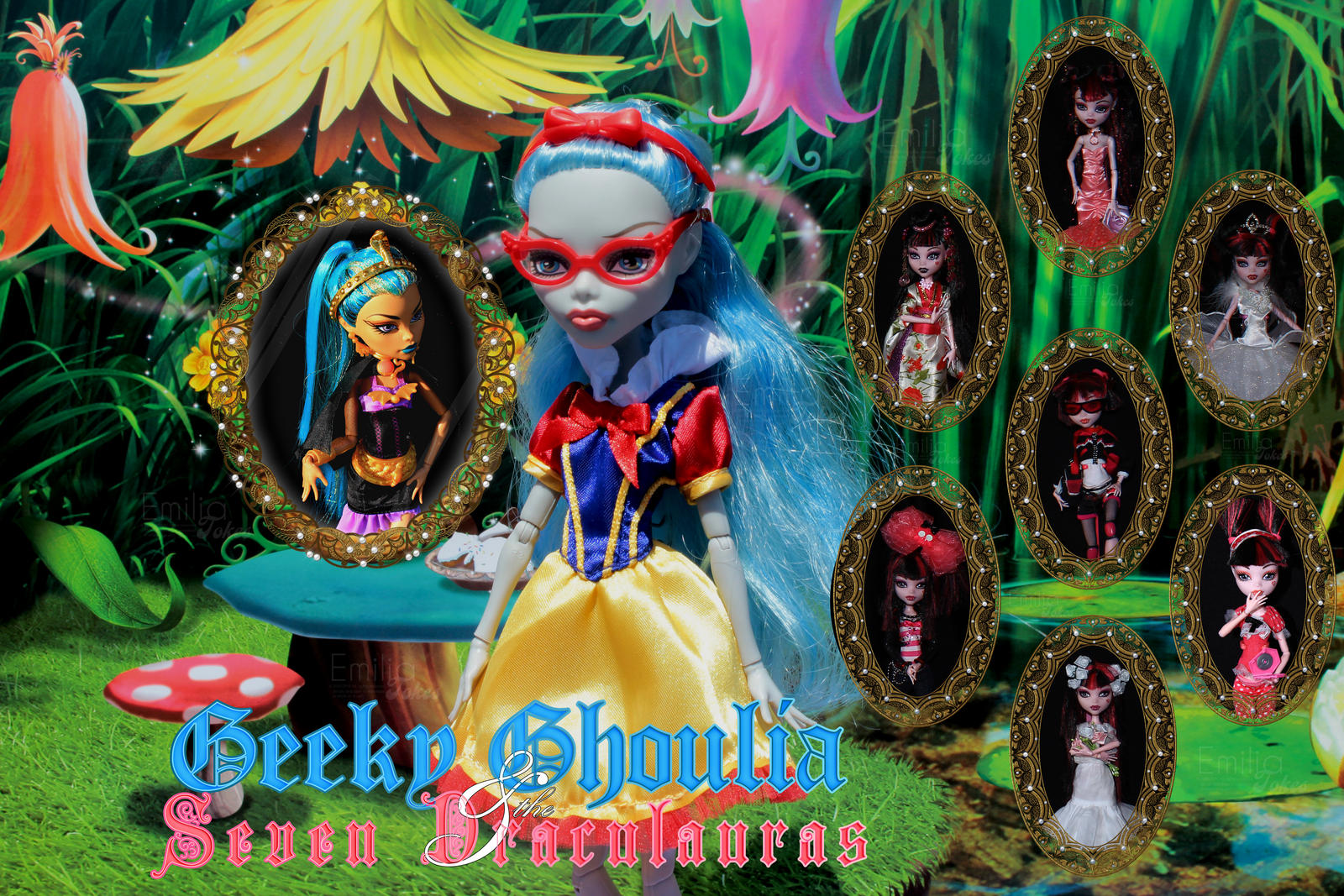 Geeky Ghoulia and the Seven Draculauras