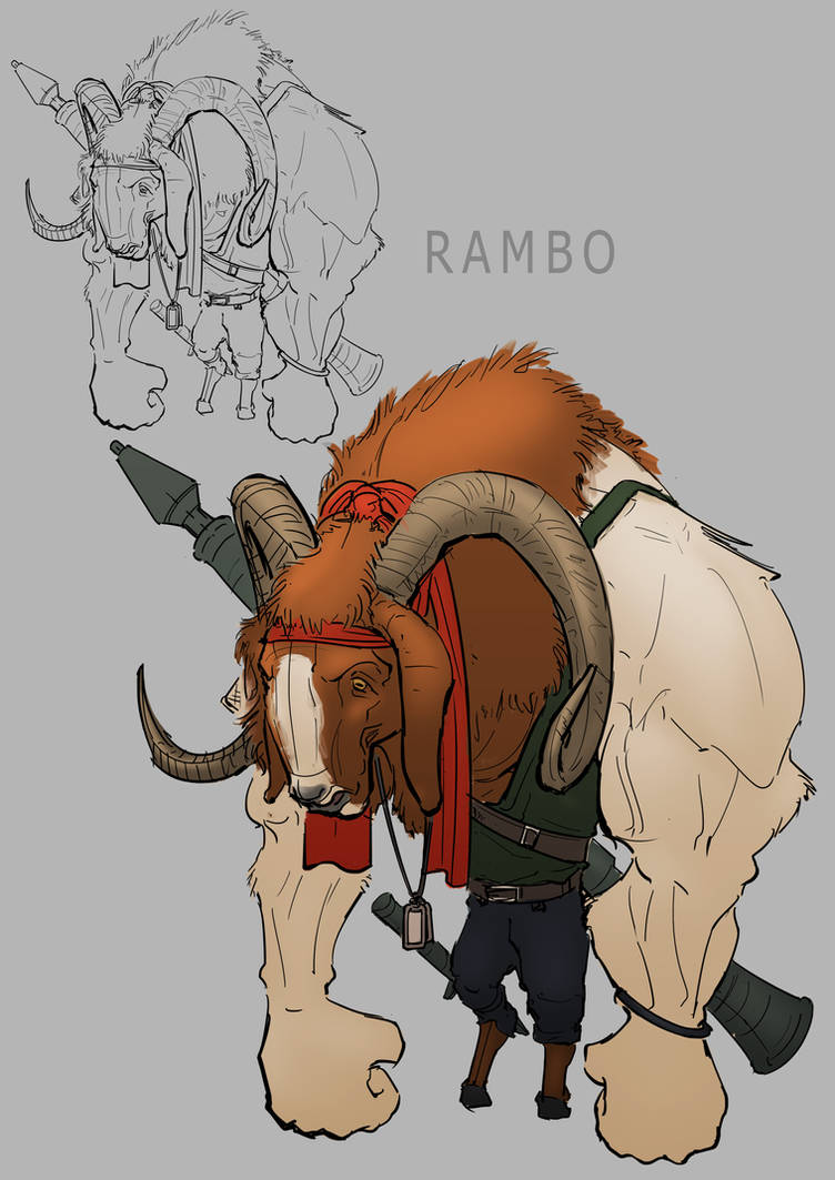 Ram Boo Boo Ram-Bo by michaellimsstuff on DeviantArt