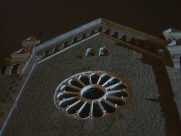 window in church