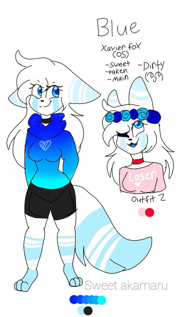Blue Flash Oc oc ref:- blue (main) by sweetakamaru on DeviantArt