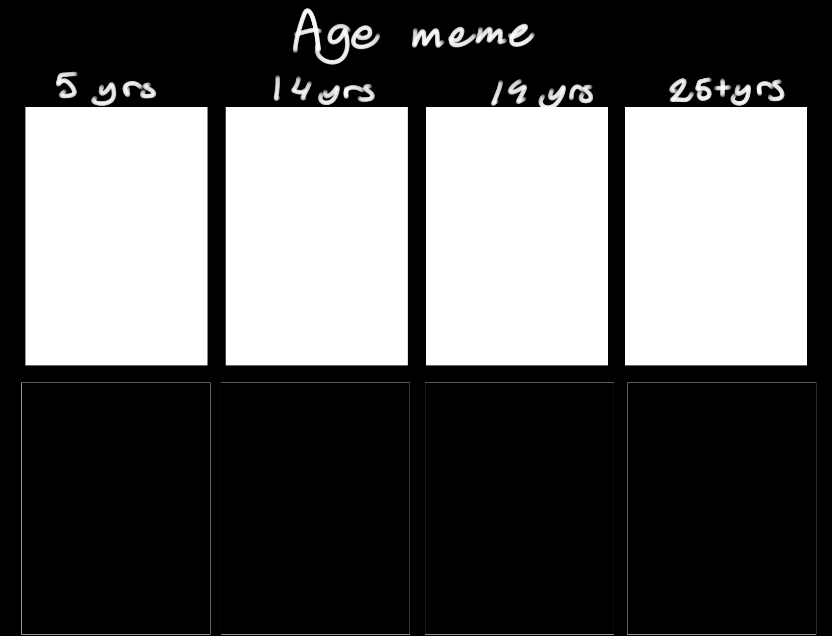 Age meme BLAAAANK