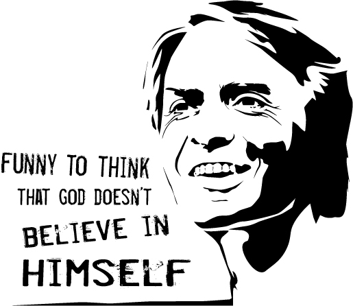 Carl Sagan. god.