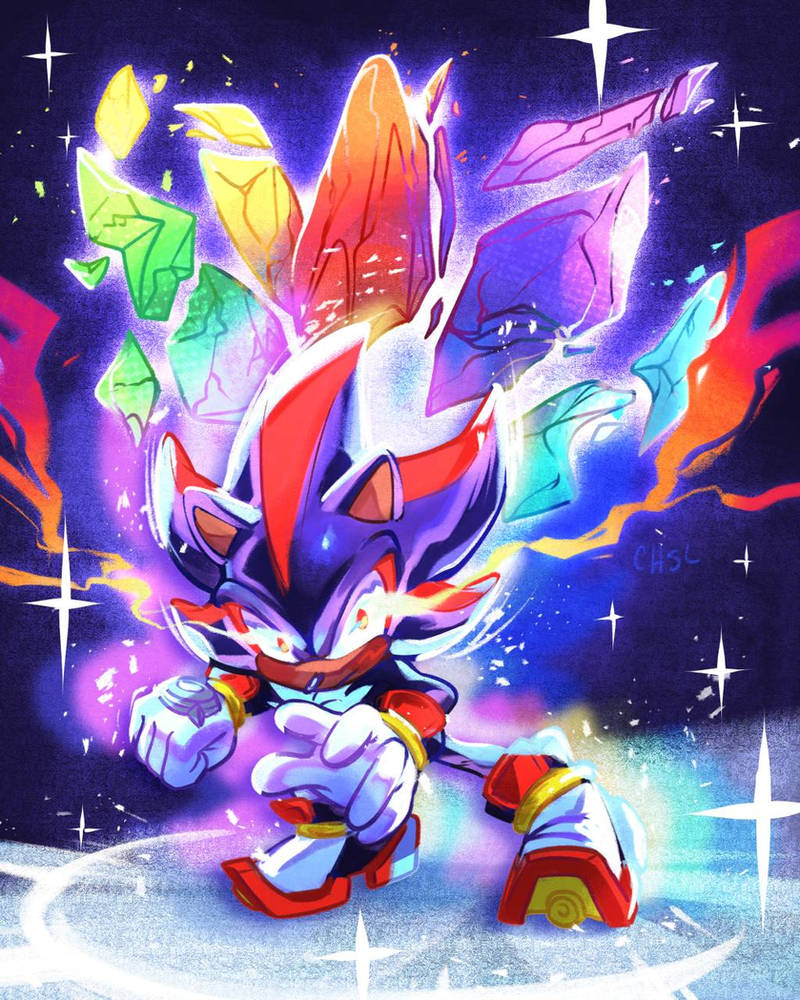 Shadow the hedgehog SONIC PRIME: By Superemerald by Kreotre on DeviantArt