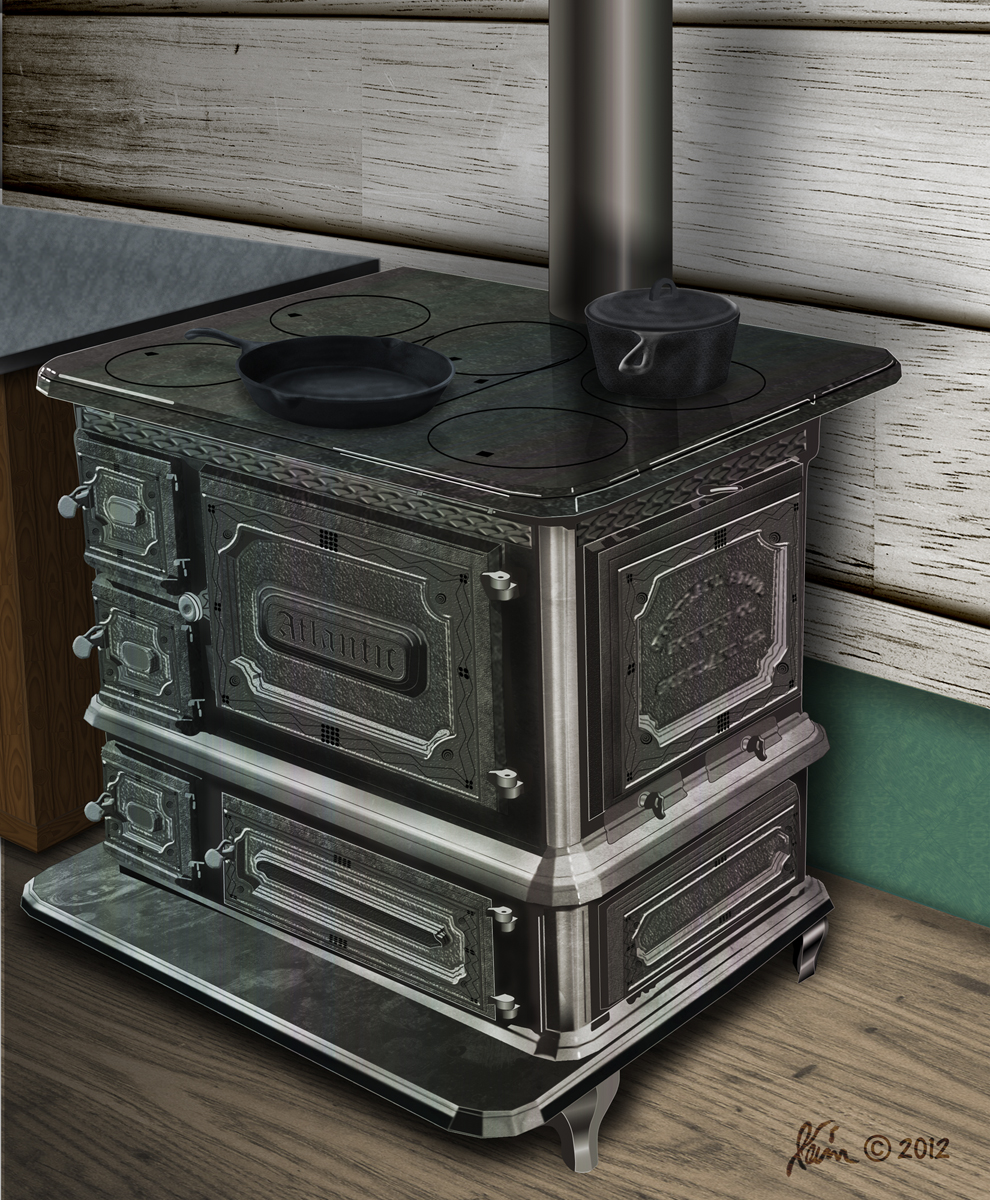 Antiquie Wood Stove