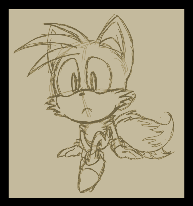 8. Tails sketch