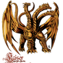 KAISER GHIDORAH coloured