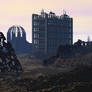 3D Background: Abandoned City