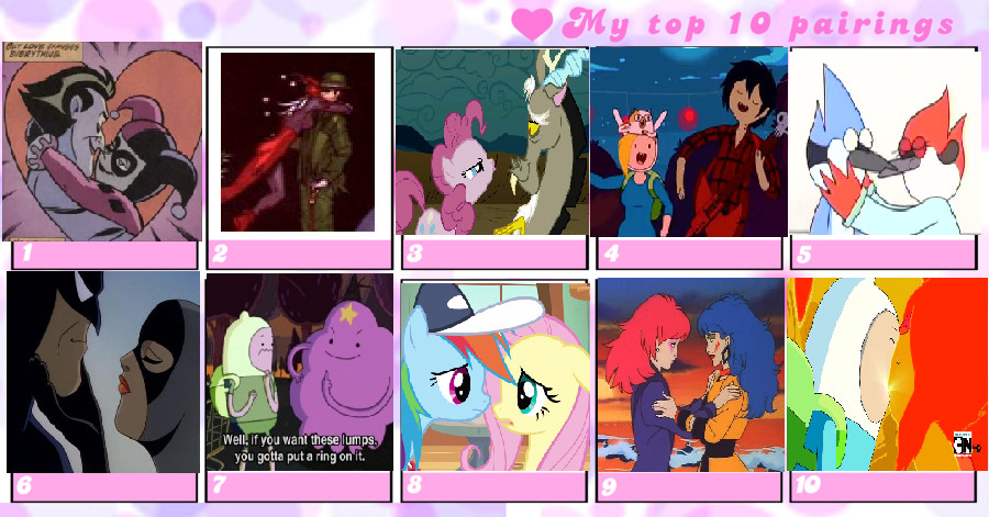 Top 10 Cartoon Couples by ZappOBrien on DeviantArt Top 10 Cartoon Couples by ZappOBrien on DeviantArt
