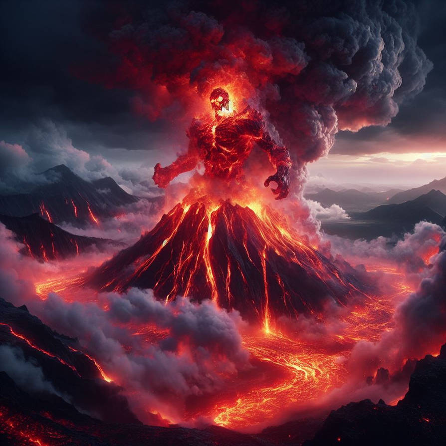 Lava Chain Monster Lava Monster by DidIDoitRight on DeviantArt