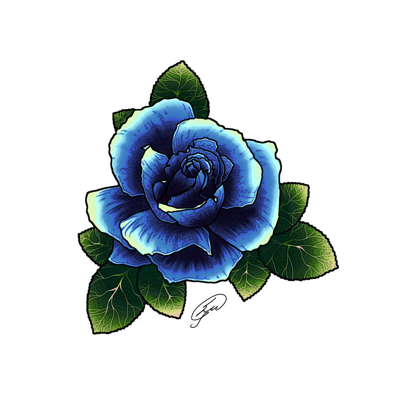 Blue Rose Tattoo 31 Floral Tattoo Designs That Are Both Pretty And