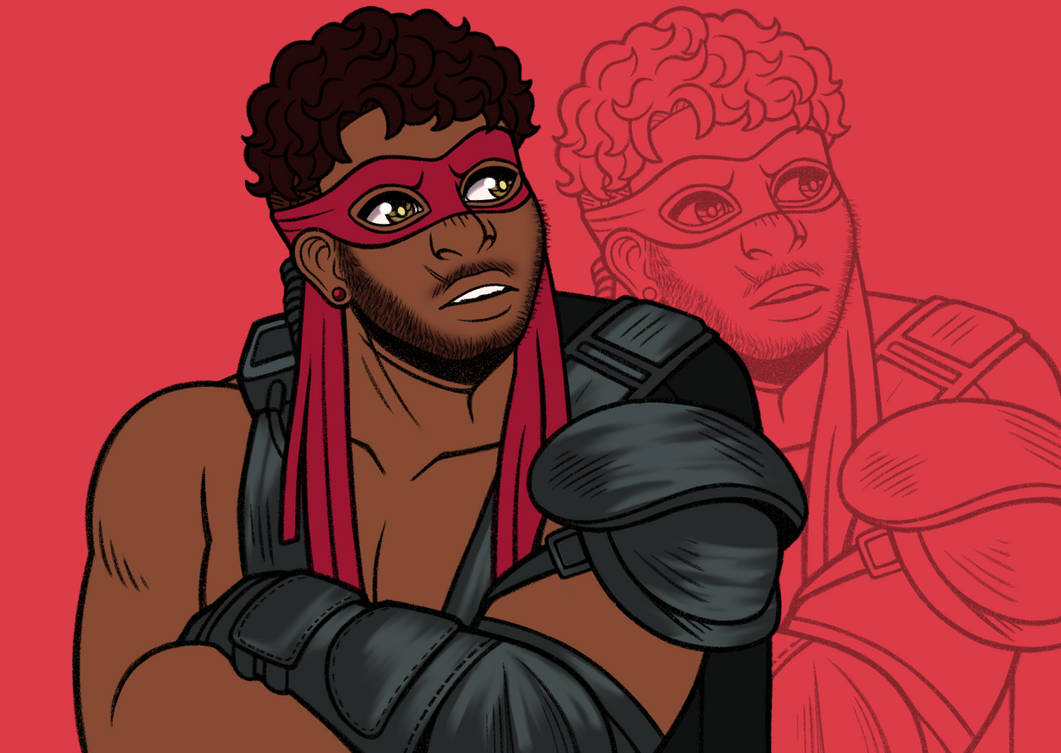 Human Bayverse Raphael Redraw by MermMarie on DeviantArt