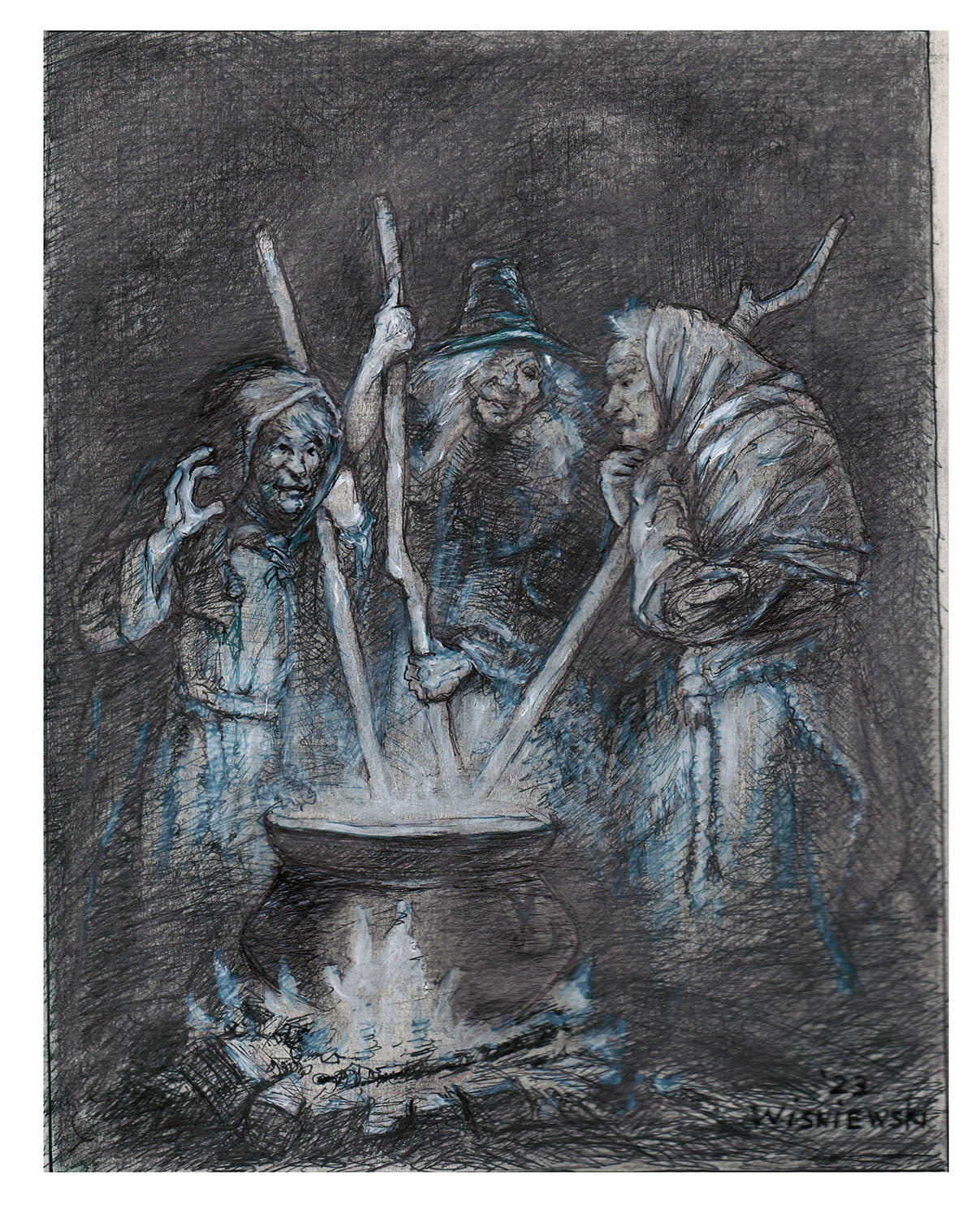 Mechbeth MacBeth Witches by WisniewskiStan on DeviantArt