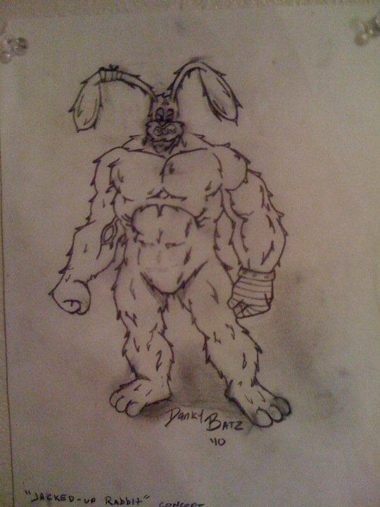 Jacket Up Rabbit 'Jacked-Up Rabbit' Concept 1 by DankyBatz on DeviantArt