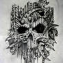 Graffite Skull