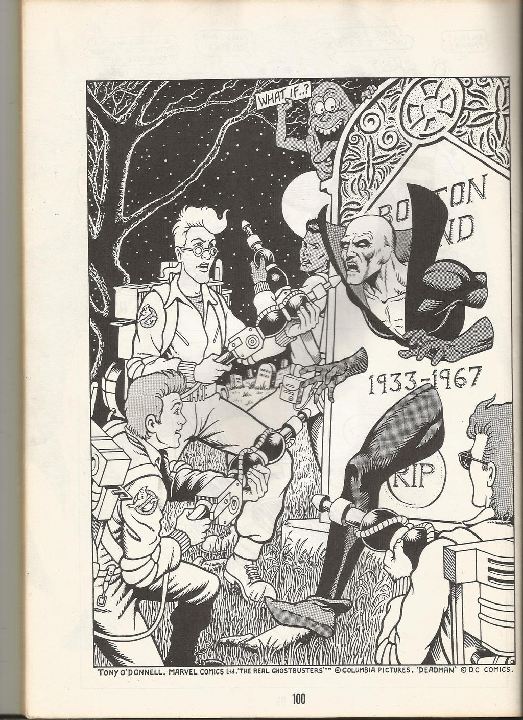 The Real Ghostbusters Con art