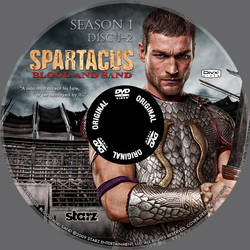 Spartacus DivX DVD Label 1