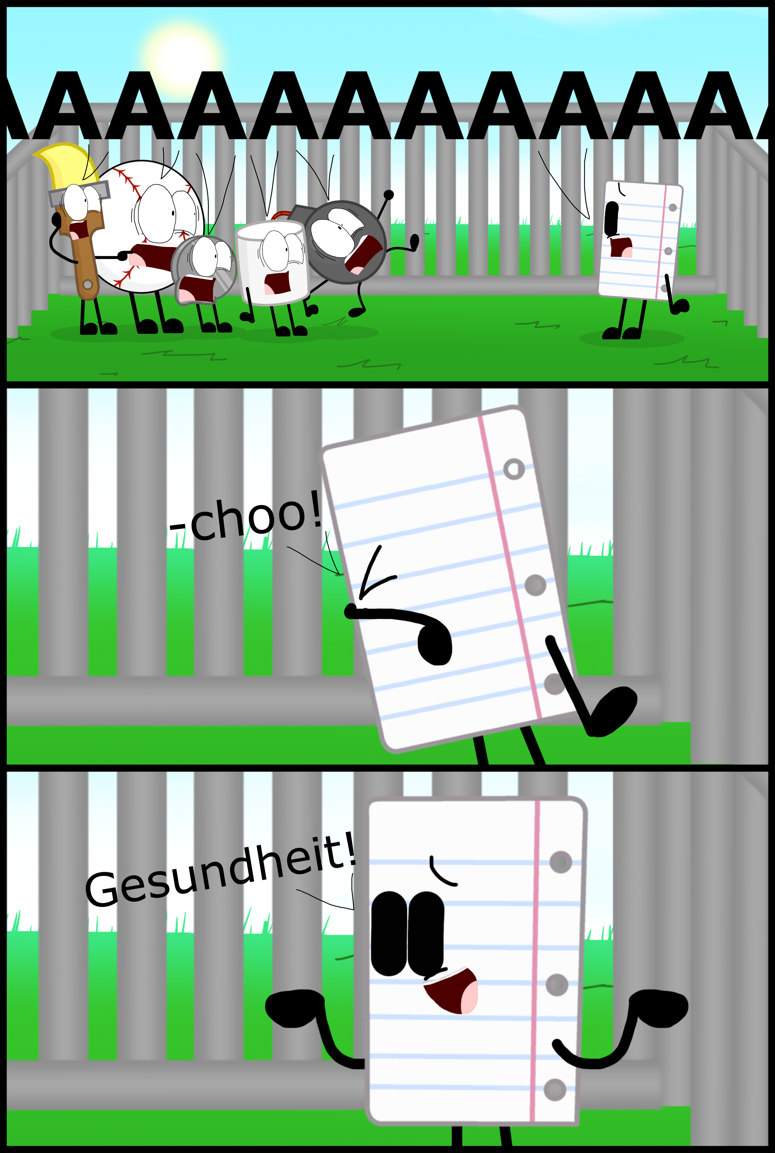 wallpapers Inanimate Insanity Tickle just a sneeze by glazesugarnavalblock