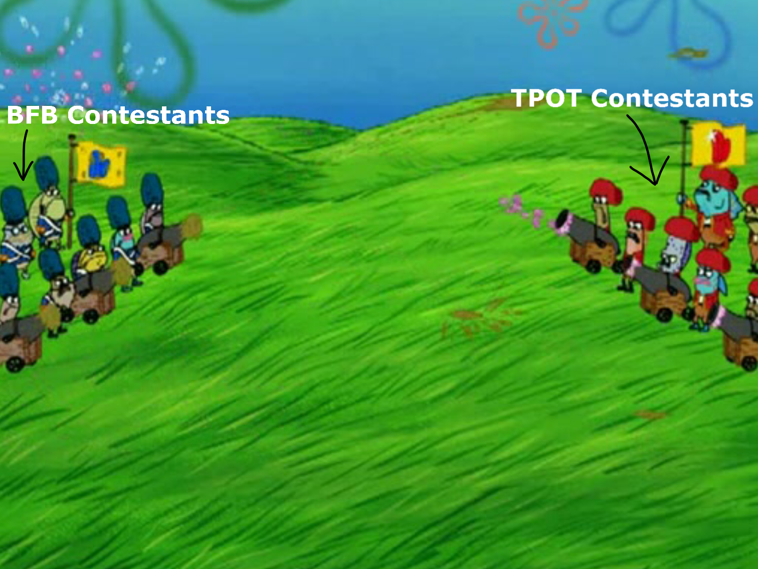 BFDI Contestants As Of Now In A Nutshell by SpecJects on DeviantArt
