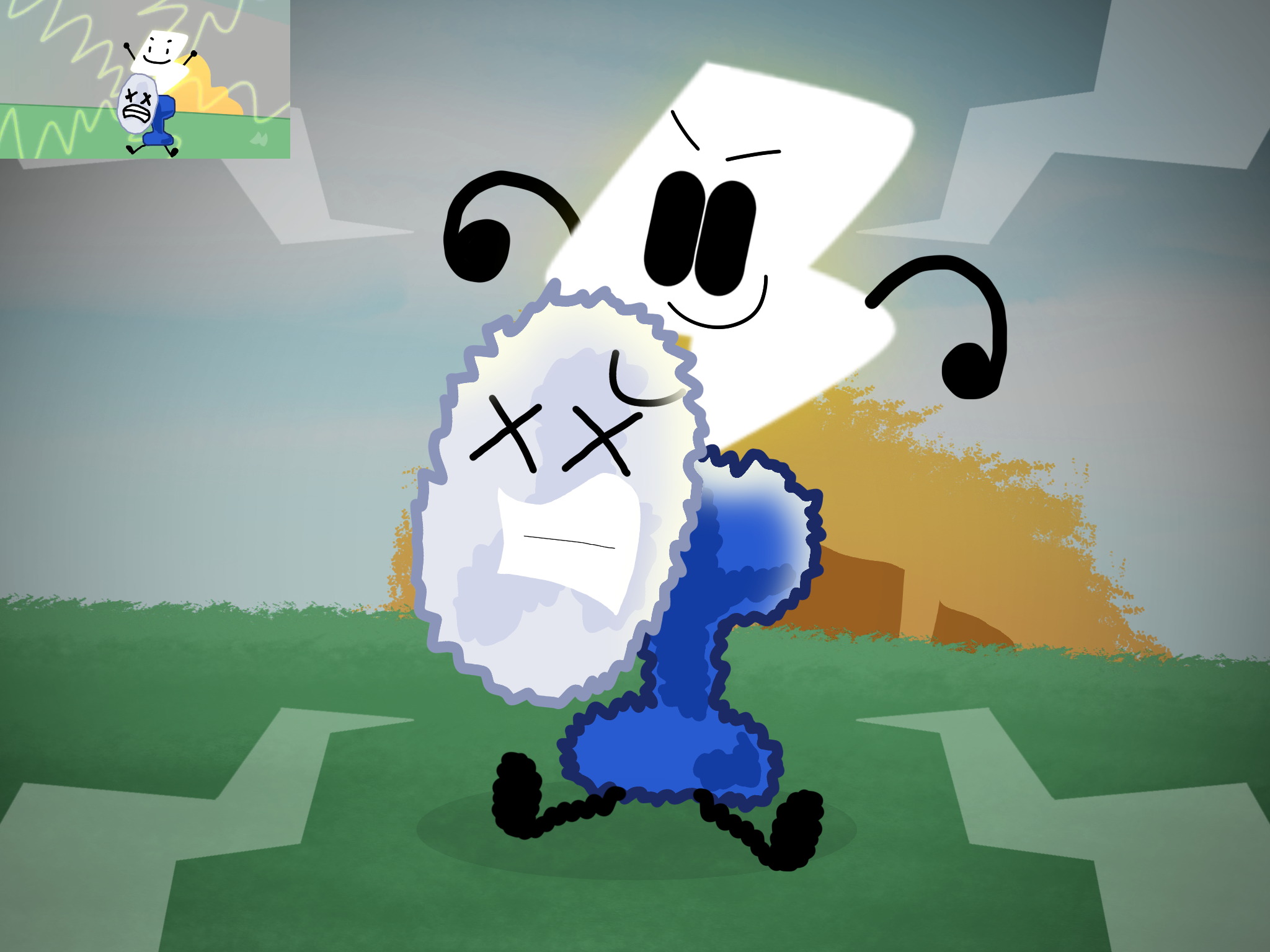 BFDI Background Made from Scratch by SEGAROCKS5612Backup on DeviantArt