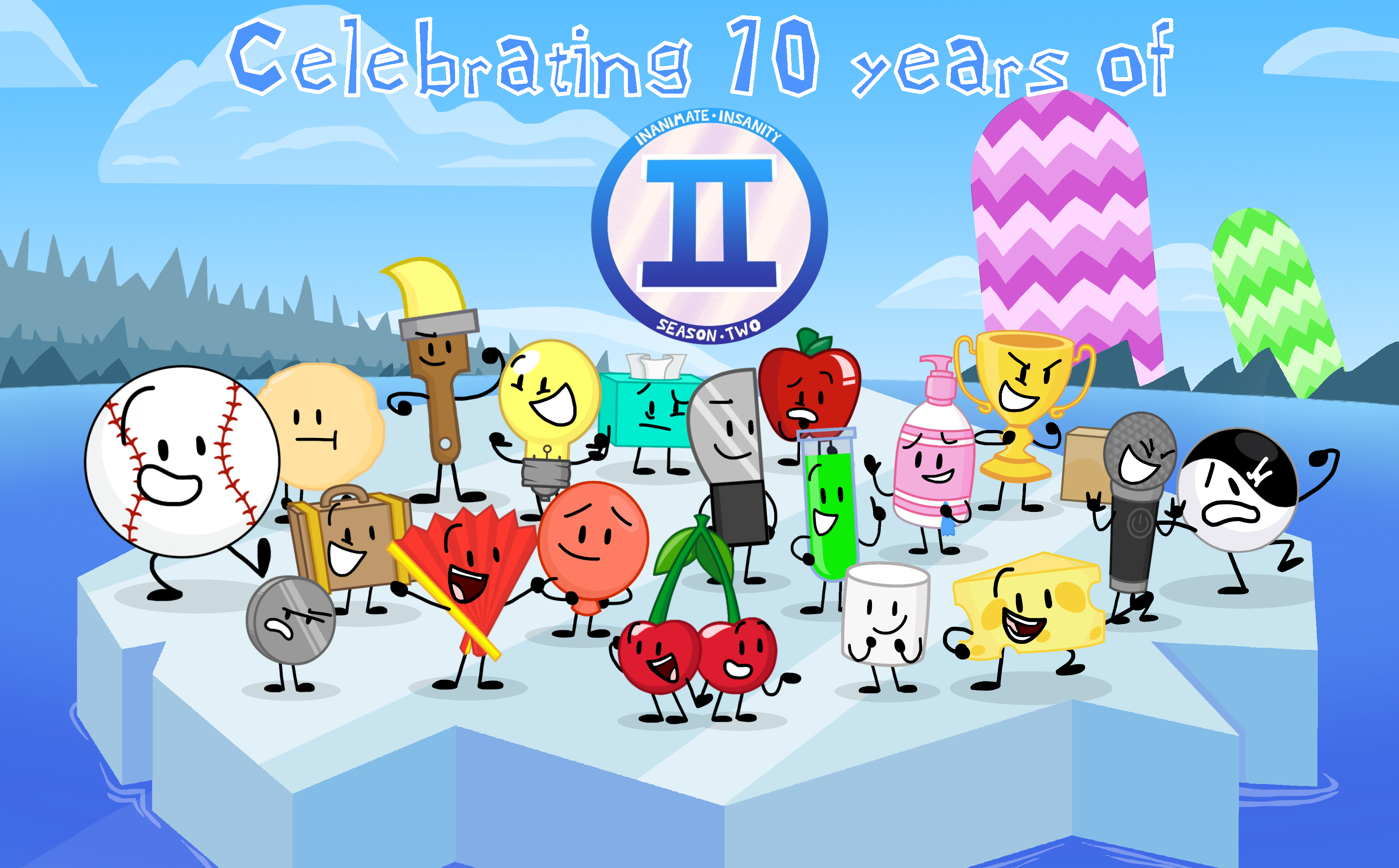 Deviantart Inanimate Insanity Numberjacks 10 Years of Inanimate Insanity II! by SpecJects on DeviantArt